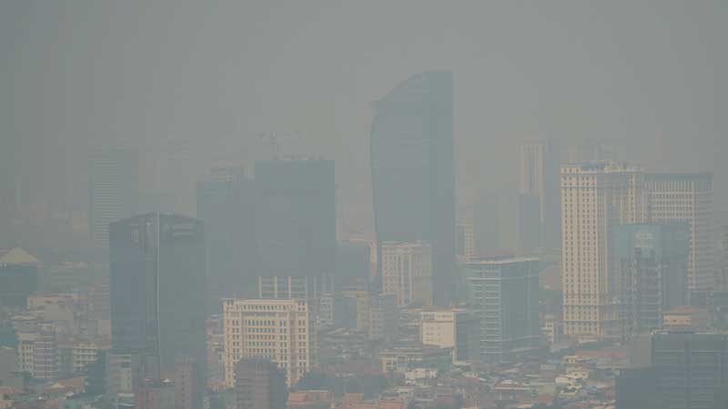 ខ្យល់ពុលនៅទីក្រុងភ្នំពេញ (Air pollution)